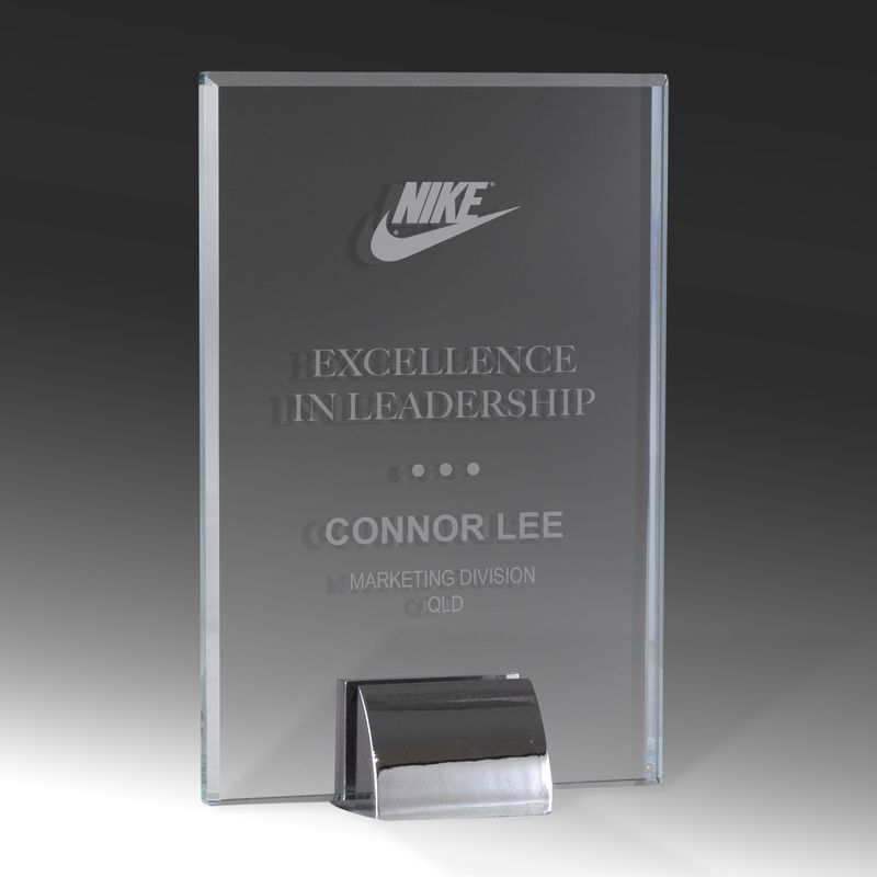 1202A: Rectangle Glass Award 155mm