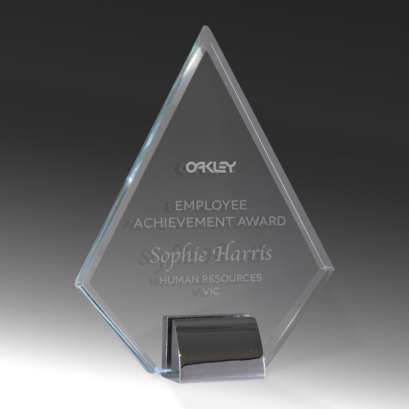1204A: Arrow Glass Award 160mm